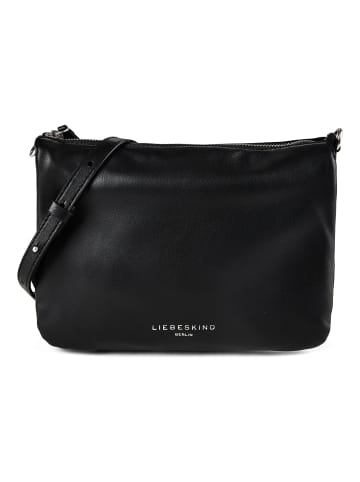 Liebeskind Berlin Umhängetasche Leder 24.5 cm black