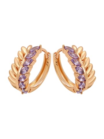 faina Earrings in Rose Gold