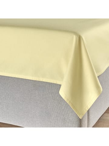 Traumschlaf Spannbettlaken Feinbiber Haustuch Bettlaken in vanille
