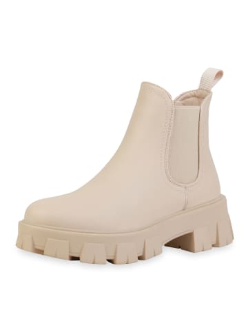 VAN HILL Plateau Boots Genesis in Beige
