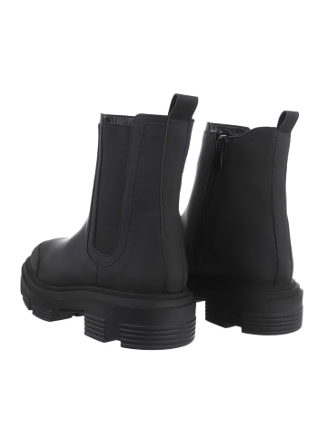 Ital-Design Stiefelette in Schwarz