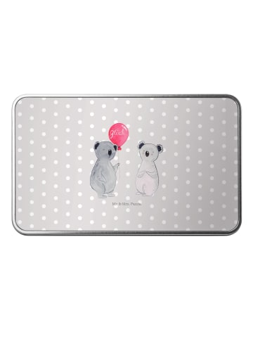 Mr. & Mrs. Panda Metalldose Koala Luftballon ohne Spruch in Grau Pastell