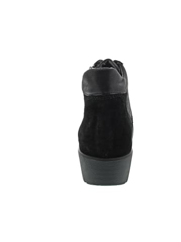 WALDLÄUFER Kamela Schnürstiefelette Schwarz