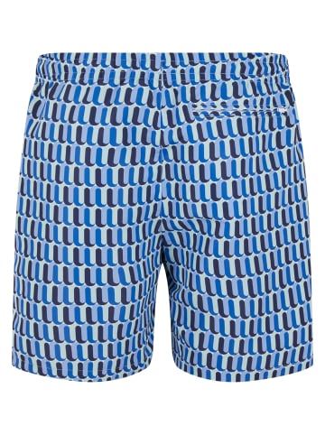 Urban Classics Urban Classics in blue retro pattern