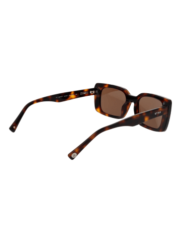 Sting Unisex Sonnenbrille Rechtwinklig Braun