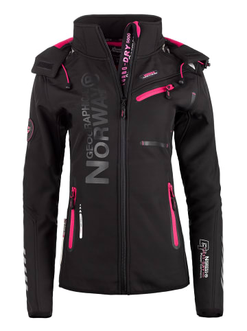 Geographical Norway Damen Regular Fit Allwetterjacke  in Black