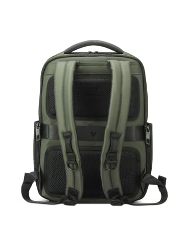 Roncato Metropolitan Business-Rucksack 38 cm Laptopfach in militaergreuen