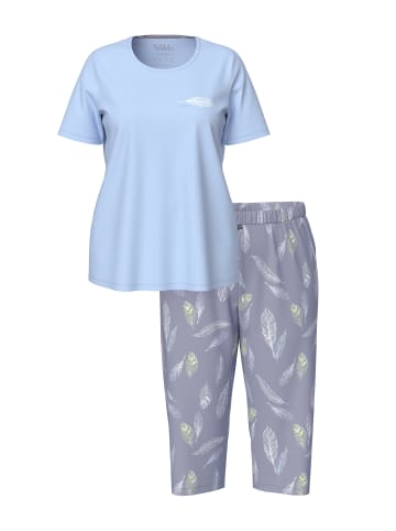 Ulla Popken Pyjama in grau