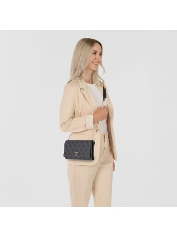 Guess Noelle II Clutch Geldbörse 21 cm in coal logo