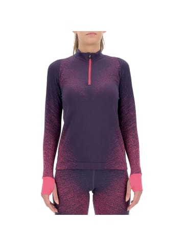 UYN W EXCELERATILONGSLEEVE ZIP in Pink