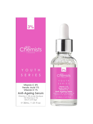 Skinchemists Anti-Ageing - Vitamin C 3%, Ferulasäure 1%, Vitamin E 1% 30ml