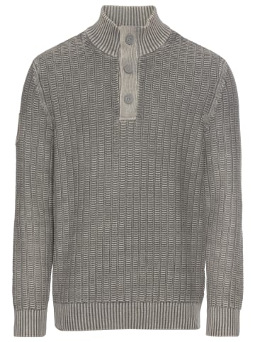 Man's World Troyer in grau washed