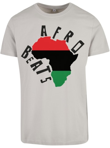 Mister Tee T-Shirt "Afro Beats Tee" in Grau
