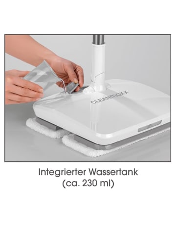 CLEANmaxx Akku Vibrationsmopp Bodenwischer Wischmopp