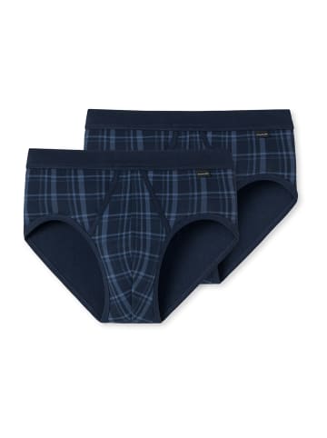 Schiesser Sportslips 2er-Pack Original Classics in Dunkelblau