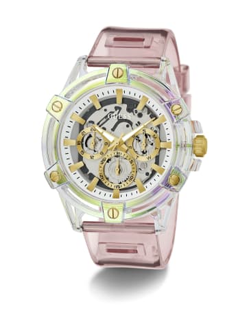 Guess Quarzuhr für Herren in Rosa
