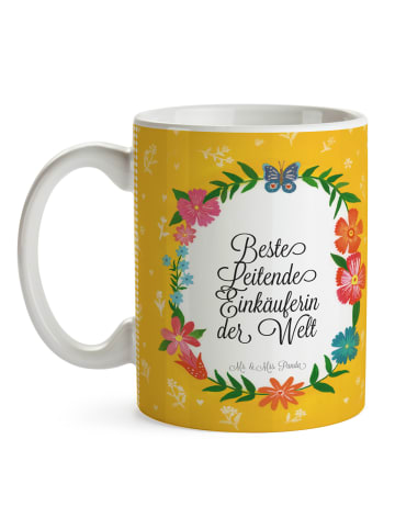Mr. & Mrs. Panda Kaffeetasse Leitende Einkäuferin mit Spruch in Keine Angabe