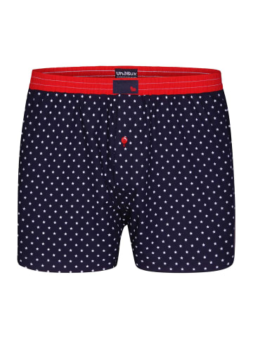 Unabux Boxer Prints in BLUE STAR
