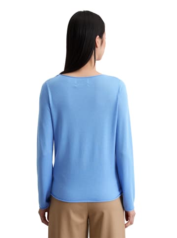 Marc O'Polo Strickpullover slim in cloudless blue