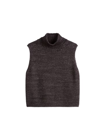 Marc O'Polo Ärmelloser Pullover loose in Dark Coffee