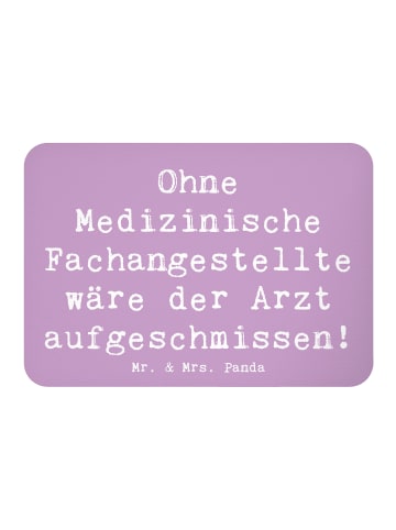 Mr. & Mrs. Panda Haftmagnet Spruch Medizinische Fachangestellte ... in Lavendeltraum