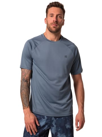 JP1880 Kurzarm T-Shirt in blaugrau