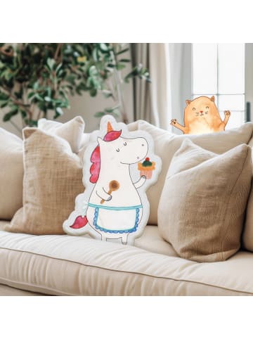 Mr. & Mrs. Panda Kuschelkissen Einhorn Küche ohne Spruch in Weiß
