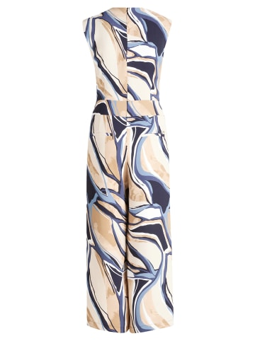 BETTY & CO Jumpsuit ohne Arm in Nature/Blue