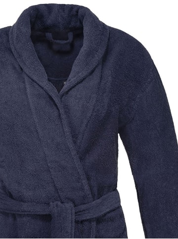 ESPRIT Bademantel mit Schalkragen in navy blue