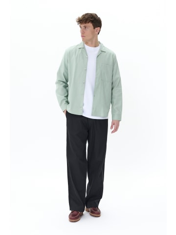 Matinique Overshirts MAbarto Gerade Passform in Aqua Gray