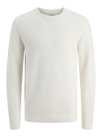 Jack & Jones Strickpullover in Cloud Dancer