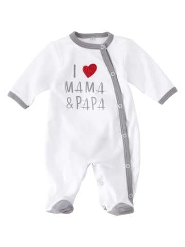 Baby Sweets Strampler I love Mama & Papa in multicolor