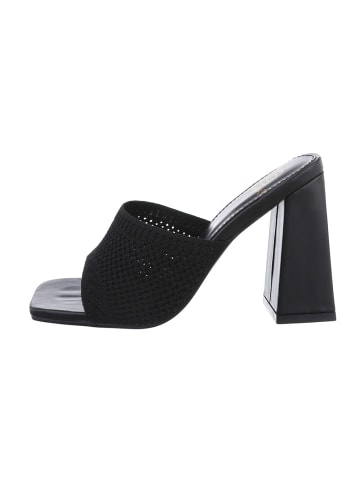 Ital-Design High-Heel Sandalette in Schwarz