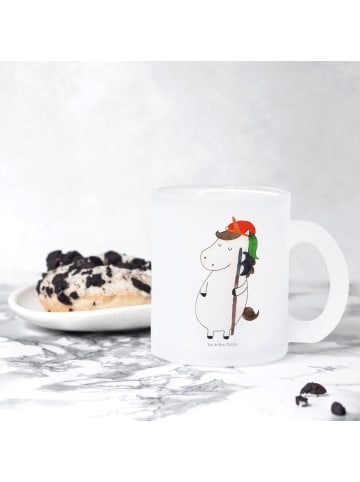 Mr. & Mrs. Panda Teetasse Einhorn  ohne Spruch in Transparent