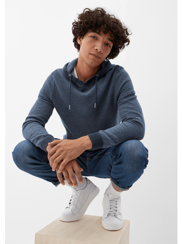 QS Pullover langarm in Blau