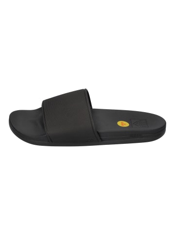 Reef Slipper Cushion Slide CJ0583 in schwarz