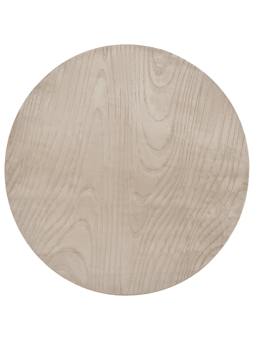 Beliani Kurzflor ONTAKE in Beige - (W) 160 x (L) 160 cm