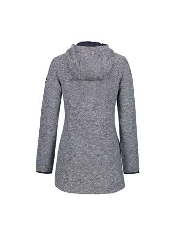 Icepeak Awendaw lange Midlayer-Jacke in Dunkelblau