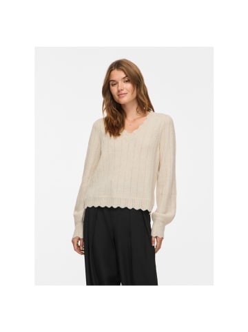 Vila Pullover in Super Light Natural Melan