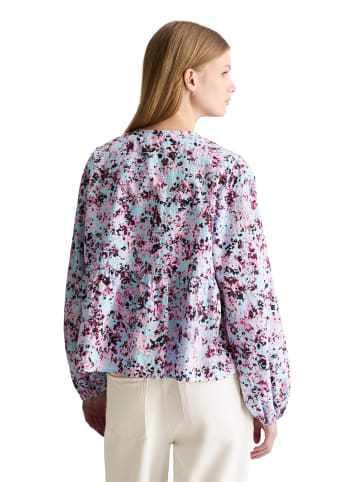 Marc O'Polo DENIM Crinkle-Bluse relaxed in Light Blue