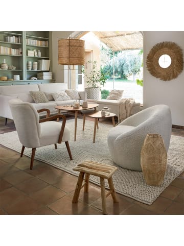 Atmosphera Créateur d'intérieur Sessel Teddy CHIARA in Weiß, 62,5 cm
