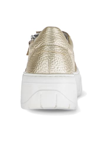 Gabor Plateau Schnürschuhe in Gold