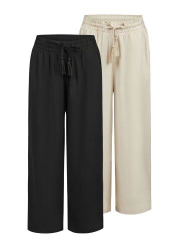 DENIMFY Stoffhose / Chino DFKate 2er Pack comfort/relaxed in Mehrfarbig