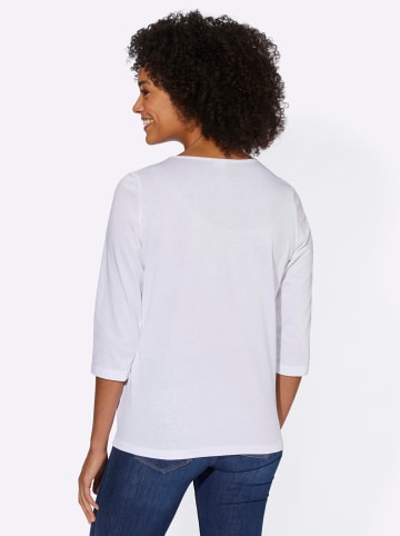 Sieh an! Shirt in weiß