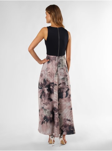 SWING Abendkleid in marine flieder - 0001