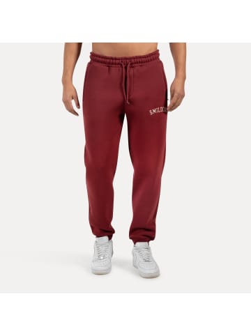 SMILODOX Jogginghose Kayson in Bordeaux