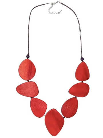 collezione alessandro Lange Kette " Larni " in rot