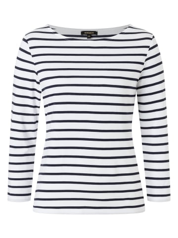 More & More Streifenshirt in jersey stripe wide ink blue