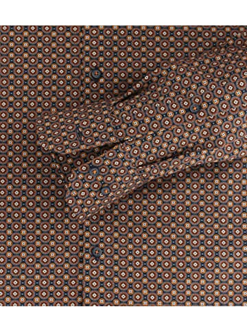 Venti Langarm FreizeitHemd für Herren in orange