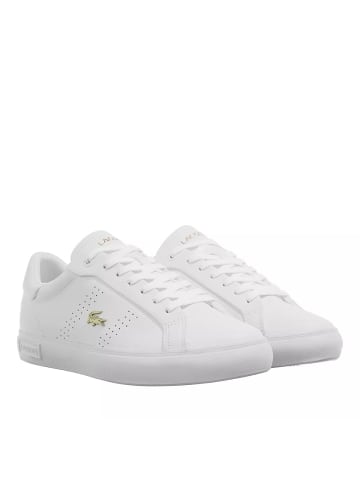 Lacoste Powercourt 2.0 124 1 Sfa Wht/Gld in white